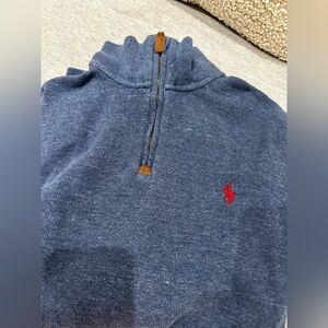 Polo Ralph Lauren Quarter Zip RL sweater shirt mens J Crew vineyard vines S M